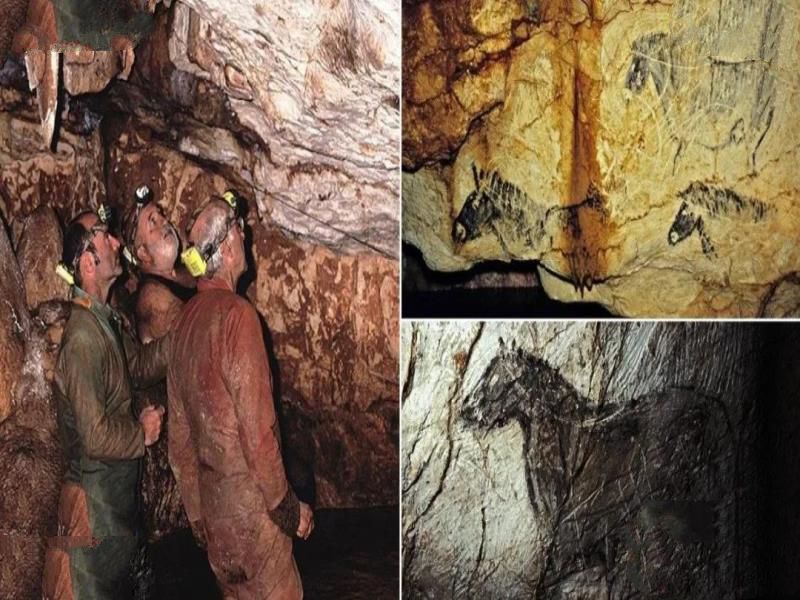 洞口在37米深的海底，洞内竟有2万年前的壁画